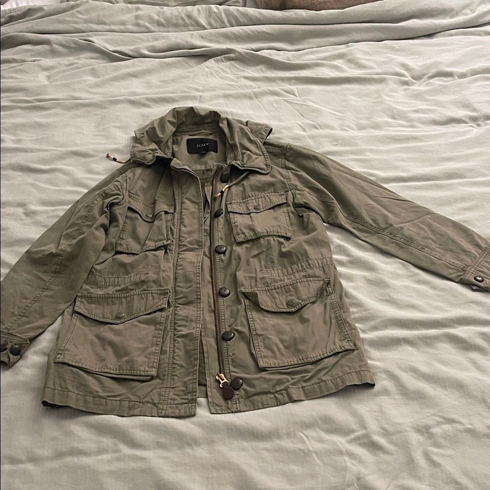 J. Crew Khaki Military Field Jacket